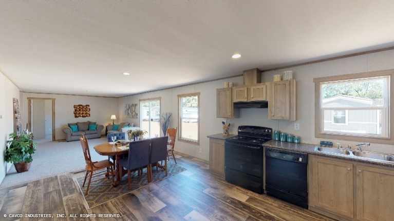 Northface 28664A | 4 bedroom, 2 bathroom, 1760 sqft home. Built by Cavco - Lancaster in Lancaster, TX.