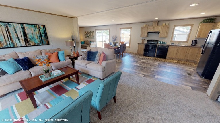Northface 28664A | 4 bedroom, 2 bathroom, 1760 sqft home. Built by Cavco - Lancaster in Lancaster, TX.