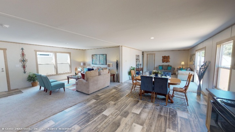 Northface 28664A | 4 bedroom, 2 bathroom, 1760 sqft home. Built by Cavco - Lancaster in Lancaster, TX.