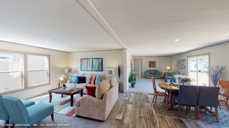 Northface 28664A | 4 bedroom, 2 bathroom, 1760 sqft home. Built by Cavco - Lancaster in Lancaster, TX.