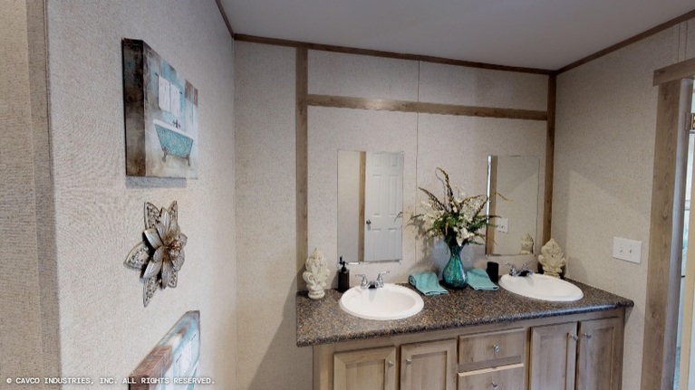 Northface 28664A | 4 bedroom, 2 bathroom, 1760 sqft home. Built by Cavco - Lancaster in Lancaster, TX.