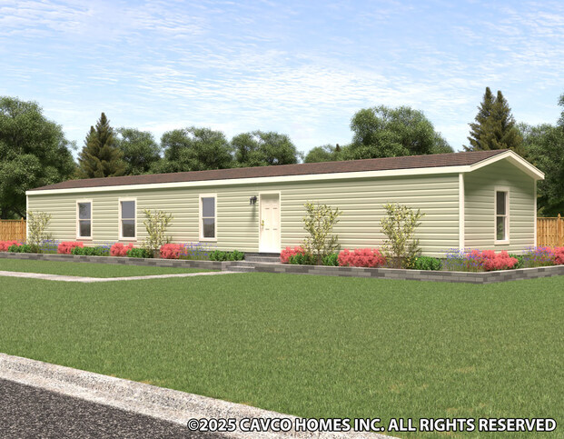 Country Manor 16763Q | 3 bedroom, 2 bathroom, 1178 sqft home | Built by Cavco - Rocky Mount in Rocky Mount, VA.
