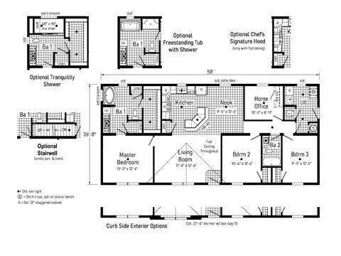 McIntoch | 3 bedroom, 2 bathroom, 1547 sqft home | Built by Cavco - Goshen in Goshen, IN.
