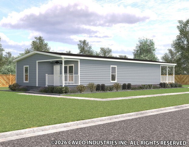 Hudson 28642A | 2 bedroom, 2 bathroom, 1706 sqft home. Built by Cavco - Plant City in Plant City, FL.