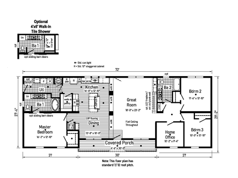 Grand 3.1 | 3 bedroom, 2 bathroom, 1968 sqft home | Built by Cavco - Goshen in Goshen, IN.