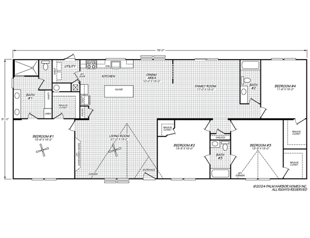 The Somerset Iii 32764i Manufactured Home From Palm Harbor Homes A Cavco Company