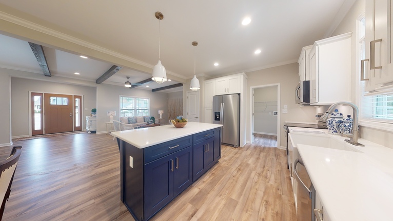 Logan | 3 bedroom, 2 bathroom, 2058 sqft home | Built by Cavco - Martinsville in Martinsville, VA.