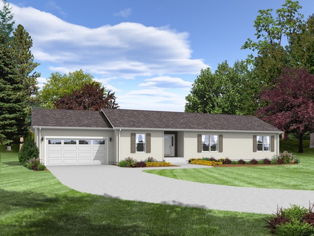 Classic 28523AM | 3 bedroom, 2 bathroom, 1585 sqft home. Built by Cavco - Manorwood in Emlenton, PA.