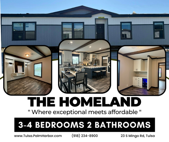 Homeland - More Home for Less at Clearance Price—Must-See! 30544H Tulsa OK