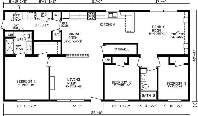 Riviera Mod 184007m Modular Home From Friendship Homes, A Cavco Company