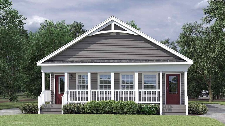 4 Bed Modular Duplex Home (Ranch) for Sale - Sanibel Duplex