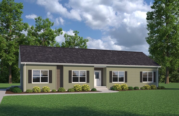 Grand 28623BM | 3 bedroom, 2 bathroom, 1670 sqft home. Built by Cavco - Manorwood in Emlenton, PA.
