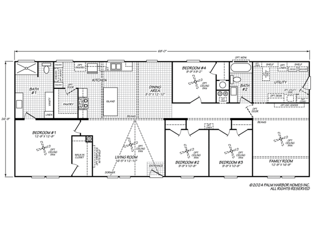 Buncic 28684b Modular Or Manufactured Home From Palm Harbor Homes, A 