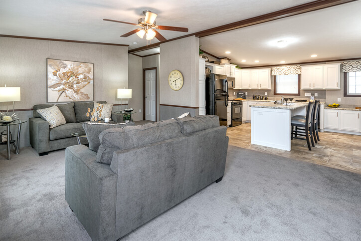 Eastland Concepts 28443A | 3 bedroom, 2 bathroom, 1173 sqft home. Built by Cavco - Shippenville in Shippenville, PA.