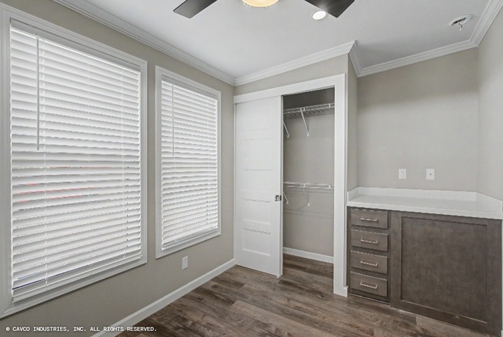 Hawk 13382A | 2 bedroom, 1 bathroom, 499 sqft home | Built by Cavco - Ocala in Ocala, FL.