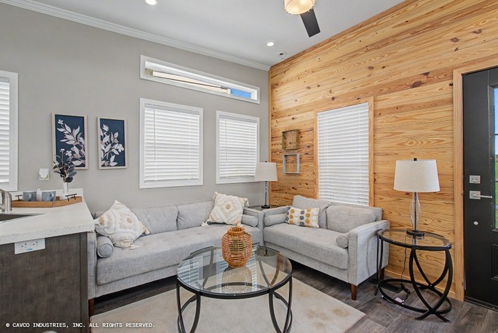 Hawk 13382A | 2 bedroom, 1 bathroom, 499 sqft home | Built by Cavco - Ocala in Ocala, FL.