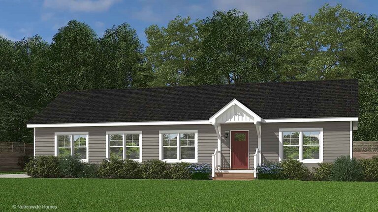 Solo II | 3 bedroom, 2 bathroom, 1680 sqft home | Built by Cavco - Martinsville in Martinsville, VA.