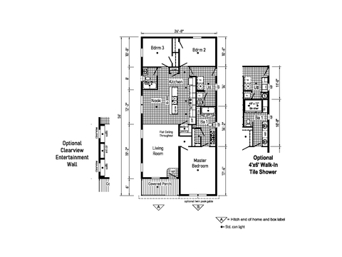 Eastland Concepts 28563I | 3 bedroom, 2 bathroom, 1493 sqft home. Built by Cavco - Shippenville in Shippenville, PA