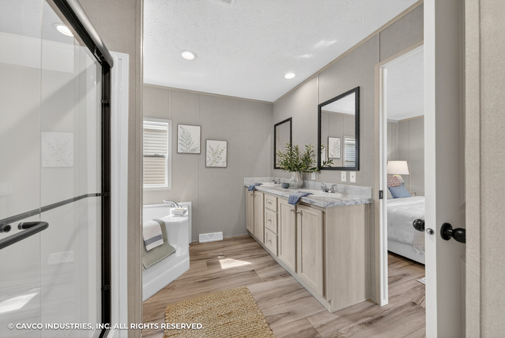 Exclamation 16763I | 3 bedroom, 2 bathroom, 1152 sqft home. Built by Cavco - Lafayette in Lafayette, TN.