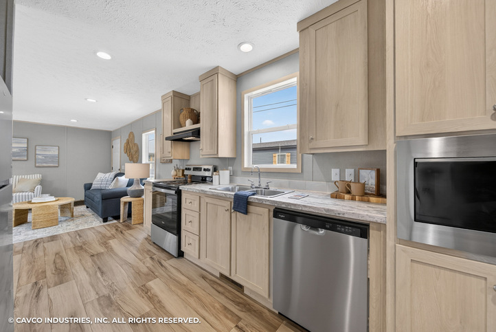Exclamation 16763I | 3 bedroom, 2 bathroom, 1152 sqft home. Built by Cavco - Lafayette in Lafayette, TN.