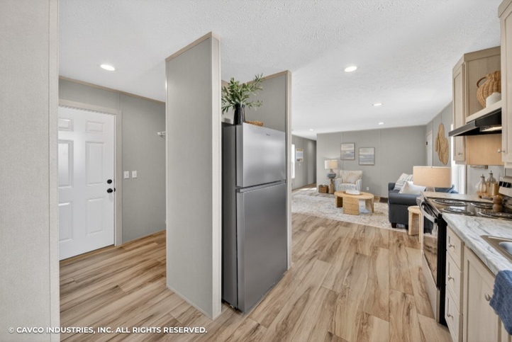 Exclamation 16763I | 3 bedroom, 2 bathroom, 1152 sqft home. Built by Cavco - Lafayette in Lafayette, TN.