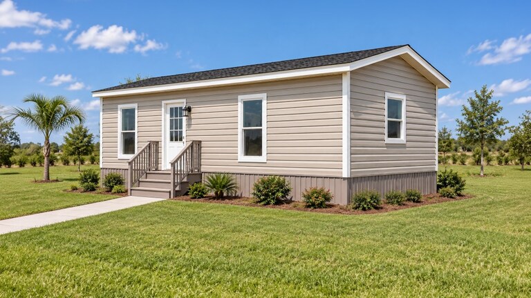 Factory Expo 13321A | 1 bedroom, 1 bathroom, 416 sqft home | Built by Cavco - Ocala in Ocala, FL.