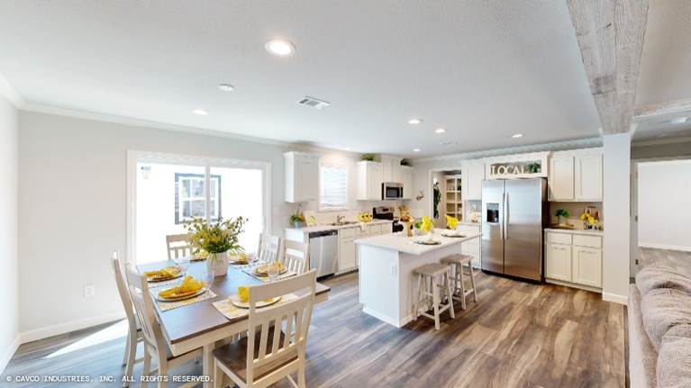 Princess 28563A | 3 bedroom, 2 bathroom, 1530 sqft home. Built by Cavco - Lake Arlington in Fort Worth, TX.