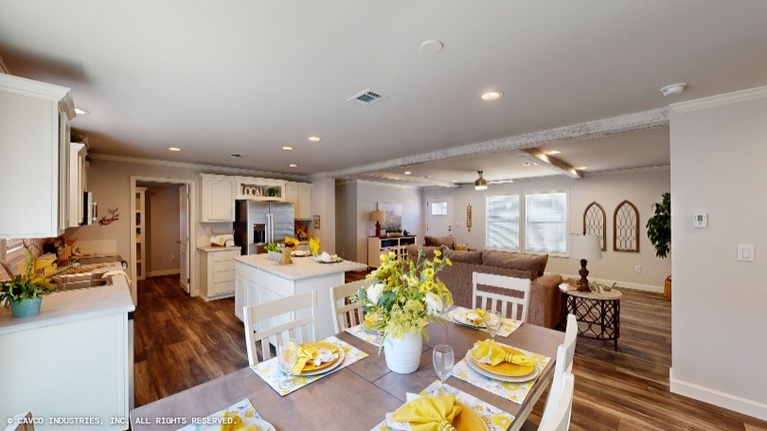 Princess 28563A | 3 bedroom, 2 bathroom, 1530 sqft home. Built by Cavco - Lake Arlington in Fort Worth, TX.