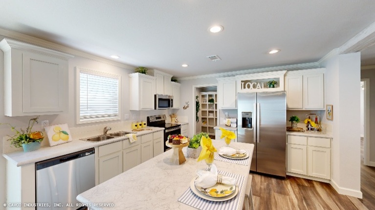 Princess 28563A | 3 bedroom, 2 bathroom, 1530 sqft home. Built by Cavco - Lake Arlington in Fort Worth, TX.