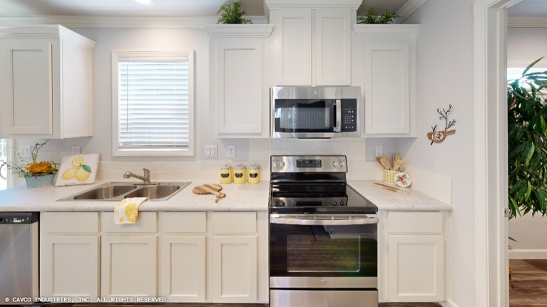 Princess 28563A | 3 bedroom, 2 bathroom, 1530 sqft home. Built by Cavco - Lake Arlington in Fort Worth, TX.