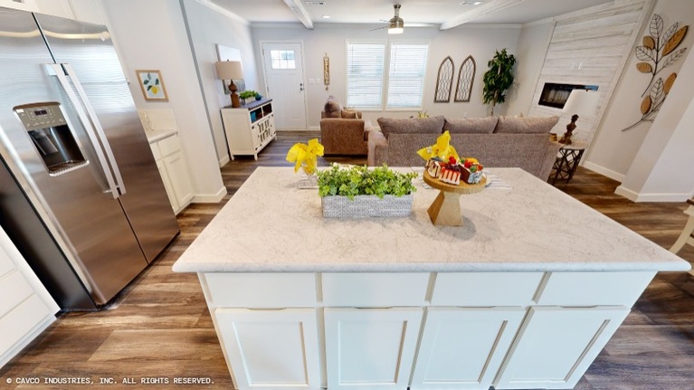 Princess 28563A | 3 bedroom, 2 bathroom, 1530 sqft home. Built by Cavco - Lake Arlington in Fort Worth, TX.
