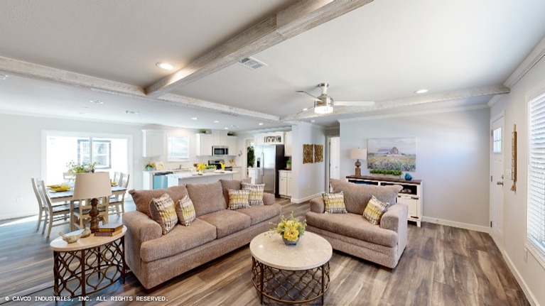 Princess 28563A | 3 bedroom, 2 bathroom, 1530 sqft home. Built by Cavco - Lake Arlington in Fort Worth, TX.