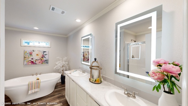 Princess 28563A | 3 bedroom, 2 bathroom, 1530 sqft home. Built by Cavco - Lake Arlington in Fort Worth, TX.