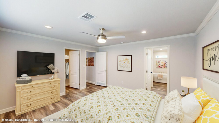 Princess 28563A | 3 bedroom, 2 bathroom, 1530 sqft home. Built by Cavco - Lake Arlington in Fort Worth, TX.