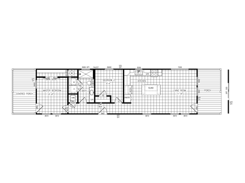 Ridge 16712Q | 2 bedroom, 1 bathroom, 852 sqft home. Built by Cavco - Lake Arlington in Fort Worth, TX.