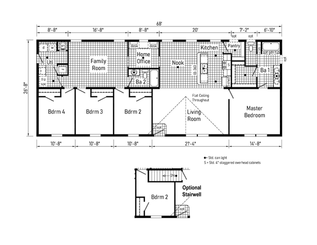 Arinco-houseです 4 Bed Manufactured Home in Mansfield PA - Torino 28684A
