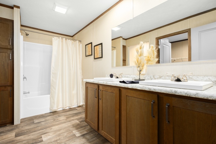 Torino 28684A | 4 bedroom, 2 bathroom, 1813 sqft home. Built by Cavco - Clarion in Shippenville, PA.