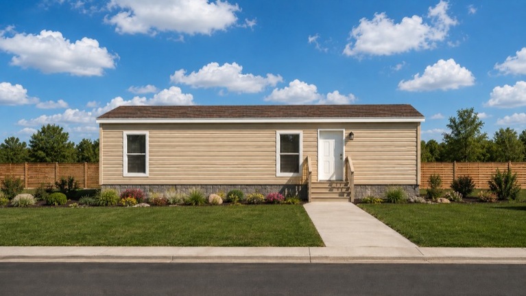 Tia 14401U | 1 bedroom, 1 bathroom, 546 sqft home | Built by Cavco - Waco in Waco, TX.