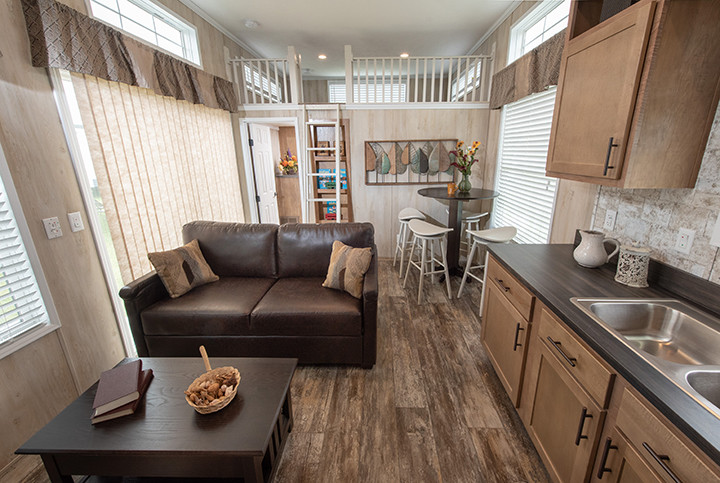 Cavco 150 190004 Park Model | 1 bedroom, 1 bathroom, 387 sqft home. Built by Cavco - Nappanee in Nappanee, IN.