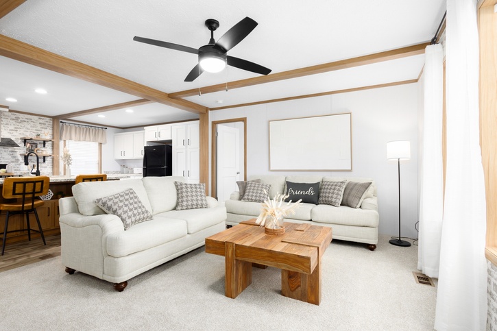Beacon Prestige 28483C | 3 bedroom, 2 bathroom, 1280 sqft home. Built by Cavco - Shippenville in Shippenville, PA.