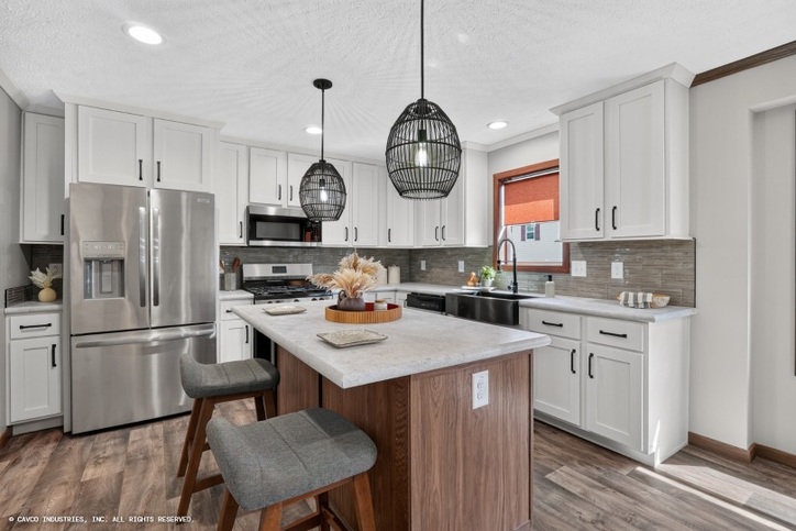 Sohali 28603M | 3 bedroom, 2 bathroom, 1600 sqft home. Built by Cavco - Clarion in Shippenville, PA.