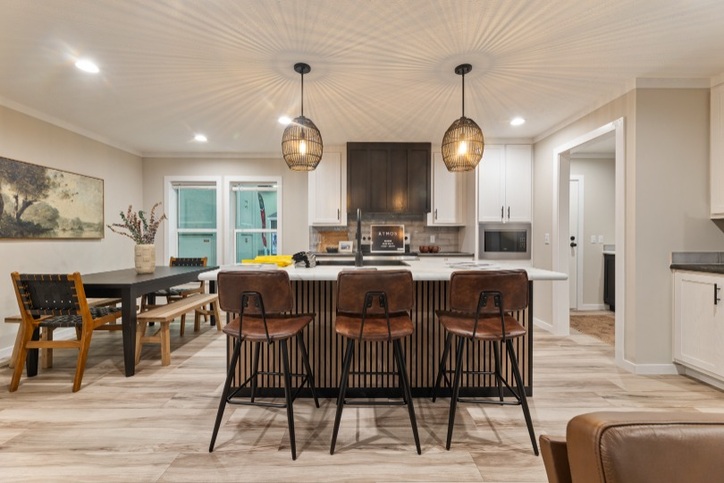 Atmos 28603N | 3 bedroom, 2 bathroom, 1493 sft home. Built by Cavco - Nampa in Nampa, ID. Nationally Available model.