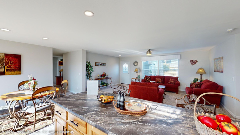 The Remington 28764B | 4 bedroom, 2 bathroom, 2099 sqft home | Built by Cavco - Montevideo in Montevideo, MN.