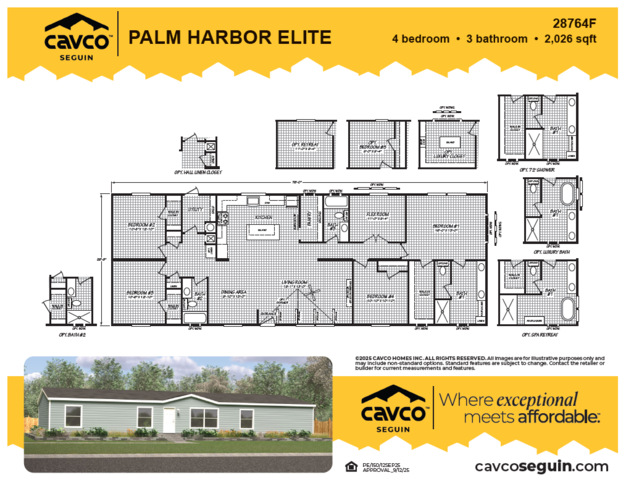 Palm Harbor Elite "THE BEAST OF VALUE!!" - Available to ORDER! 28764F Donna TX