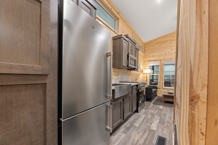 Eagle 13291P | 2 bedroom, 1 bathroom, 395 sqft home | Built by Cavco - Ocala in Ocala, FL.