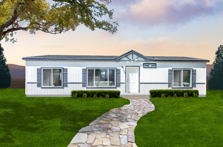 Hayden 28443E | 3 bedroom, 2 bathroom, 1260 sqft home | Built by Cavco - Nampa in Nampa, ID.