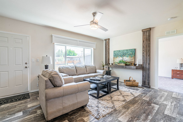 Hayden 28443E | 3 bedroom, 2 bathroom, 1260 sqft home | Built by Cavco - Nampa in Nampa, ID.