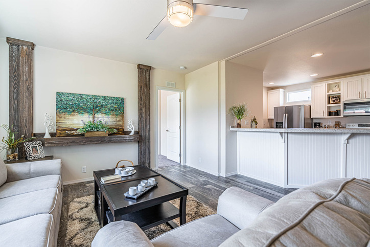 Hayden 28443E | 3 bedroom, 2 bathroom, 1260 sqft home | Built by Cavco - Nampa in Nampa, ID.
