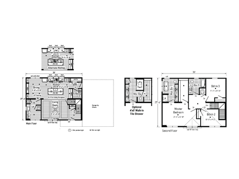 La Bella Casa 28363AM | 3 bedroom, 2 bathroom, 1968 sqft home. Built by Cavco - Emlenton in Emlenton, PA.