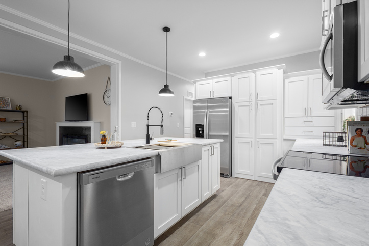 Westlake Modular 28663A | 3 bedroom, 2 bathroom, 1760 sqft home | Built by Cavco - Dorchester in Dorchester, WI.